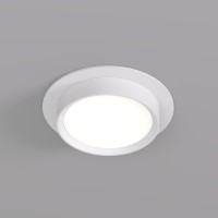 DK2090-WH Встраиваемый светильник FLAT, IP 20, до 15 Вт, GX53, LED, белый, алюминий DK2090-WH фото