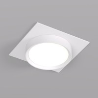 DK2091-WH Встраиваемый светильник FLAT, IP 20, до 15 Вт, GX53, LED, белый, алюминий DK2091-WH фото