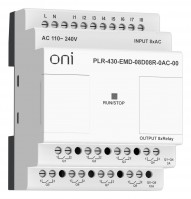 ПЛК 430 Модуль IO 8 DI 8 RO 220В AC ONI PLR-430-EMD-08D08R-0AC-00 фото