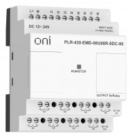 ПЛК 430 Модуль IO 4 DI 4 UI 8 RO 24В DC ONI PLR-430-EMD-08U08R-0DC-00 фото