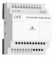 ПЛК 430 Модуль IO 12 DI 4 UI 24В DC ONI PLR-430-EMD-16U000-0DC-00 фото