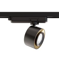 Maytoni Single phase track system Черный Светильник трековый TR023-1-12B3K фото