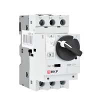 EKF Автомат пуска двигателя GV2P 4-6,3А gv2pm-6.3 фото