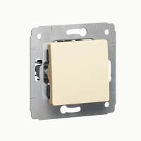 Legrand Cariva Крем Выключатель кнопочный 773711 фото