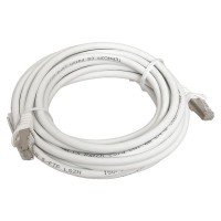 Патч-корд TERACOM CS Cat.6A экранированный S/FTP оболочка LSZH белый (5,0м) TRCS-6ASF-LSH-5M-WH фото