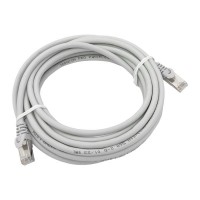 EKF TERACOM PRO Патч-корд Cat.6 экранированный FTP оболочка LSZH серый (5,0м) TRP-6FTP-LSH-5M-GY фото