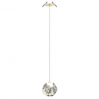 5085/5L L-VISION ODL25 золото/прозрачный/металл/акрил Подвес LED 5W 4000K 240Лм JEMSTONE 5085/5L фото