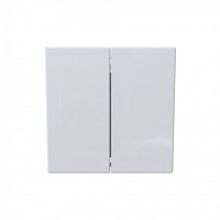 Jasmart FD Белый глянцевый Выключатель 2-кл 10A 250V~ FD3023W фото