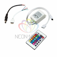 LED RGB контроллер инфракрасный (IR) 12 V/6 A 143-101-3 Lamper pe732417 фото