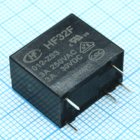 HF32F/012-ZS3 Реле силовое, 3А SPDT (одна контактная группа на переключение) катушка 12В HONGFA pe405761 фото