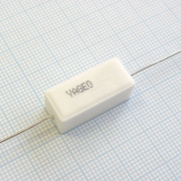 SQP500JB-4K3 Резистор керамический цементный аксиальный (SQP) 5Вт 4.3кОм ±5% YAGEO pe17153 фото