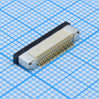 DS1020-09-20VB8A-R FPC разъем для шлейфа на плату, поверхностный монтаж 20pin, шаг 0.5мм CONNFLY pe549633 фото