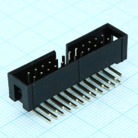 DS1013-24RSiB-B-0 IDC разъем, вилка на плату угловая двухрядная 24pin(2x12)., шаг 2.54мм CONNFLY pe323329 фото