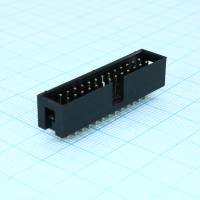 DS1013-26SSiB1-B-0 IDC разъем, вилка на плату прямая двухрядная 26pin(2x13)., шаг 2.54мм CONNFLY pe323330 фото