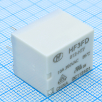 HF3FD/012-HTF Реле силовое 15А один контакт на замыкание катушка 12В Конфиг: 1A HONGFA pe405764 фото