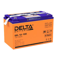 Аккумулятор GEL 12В 100А.ч GEL 12-100 DELTA pe765444 фото