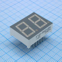 FYD-5621BS-21 2-х разрядный индикатор 14,2мм/красный/660нм/15-20мкд/ОА FORYARD pe382468 фото