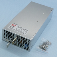 SE-1000-48 AC-DC, 1000Вт, выход 48В/0…20.8A, рег. вых=-5+10%Uном, вход 180...264VAC, 47...63Гц / 254...370VDC, изоляция 3000В AC, в кожухе 278x127х63.5мм, -20…+60°С Mean Well pe368390 фото