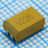 CA45-D035K226T Конденсатор танталовый твердотельный SMD типоразмер D, 35 В, 22 мкФ ±10%, 125°C XIANGYEE pe591111 фото