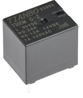 TRKM-L-5VDC-S-Z Реле силовое катушка 5В, 12А одна группа на переключение 1Form C Tianbo pe470535 фото