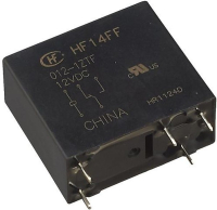 HF14FF/012-1ZTF Реле силовое 10А одна группа на переключение катушка 12В HONGFA pe405767 фото