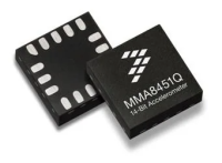 MMA8451QR1 Акселерометр 3-х осевой ±2g/±4g/±8g электропитание 2.5В 16-Pin QFN лента на катушке NXP pe219911 фото
