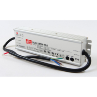 HLG-240H-12A AC-DC led, 192Вт, выход 12В/16А, рег. выхода 11.2…12.8В/8…16A, вход 90…305В AC, 47…63Гц/127…431В DC, ККМ, IP65, изоляция 3750В AC, в кожухе 244х68х39мм, -40…+70°С Mean Well pe155912 фото