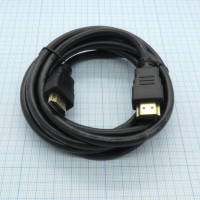 Шнур HDMI(шт) - HDMI(шт)1,4 Silver 1,5М . pe300040 фото