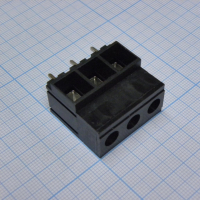 DG135T-10.16-03P-13-00A(H) Винтовой клеммный блок c рельефной обоймой, 3 контакта. Серия DG135T-10.16 Degson pe129544 фото