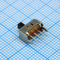 L-KLS7-SS03-12D02-EG03 Переключатель движковый вертикальный (ON-ON), 0.3A 50VDC, высота движка 3мм, 10000циклов монтаж в отверстие KLS pe537609 фото