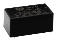 IRM-20-3.3 AC-DC, 14.85 Вт, вход 85...264В AC 47...440 Гц, 120...370B DC, выход 3.3В/4.5А, изоляция 3000В AC, в корпусе на плату 52.4x27x24мм, -30...+70°C Mean Well pe378377 фото