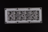 ALST173D12LED5050T3M Групповая прямоугольная линза 2x6 на 12 светодиодов 3030/3535/5050, эфф=93%, диаграмма T3 , 173x71.4мм H:9,38мм, PMMA ASAHI OPTICS pe521482 фото