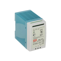 DRC-100A AC-DC с функцией UPS, 60Вт, вход 90...264В АС/127...370В DC, выход 1: 13.8В/0…7 (4.5 ном.) А, выход зарядного устройства 13.8В/2.5А, изоляция 3000В АС, в корпусе 55х90х100мм, -30...+70°С Mean pe363787 фото