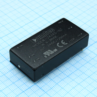 AM30EW-2424S-NZ DC/DC, 30Вт, вход 9…36В, выход 24В/1.25А, изоляция 1600В DC, КПД 90%, максимальная емкостная нагрузка не более 680мкФ, вход On/Off, 2x1
