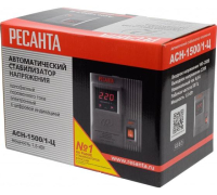 Стабилизатор напряжения АСН-1500/1-Ц 1ф 1.5кВт IP20 релейный 63/6/3 Ресанта pe582668 фото