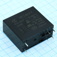 HF140FF/012-2HTF Реле силовое, 10А два контакта на замыкание катушка 12В HONGFA pe405773 фото