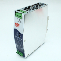 WDR-60-48 Преобразователь AC-DC на DIN-рейку 60Вт, выход 48В/0…1.25A, рег. вых=48…57В, вход 180…550V AC, 47…63Гц /254…780V DC, изоляция 3000В AC, в кожухе 32х125.2х102мм, -30…+85°С Mean Well pe407821 фото