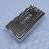 AM30EW-4812SZ DC/DC, 30Вт, вход 18…75В, выход 12В/2.5А, изоляция 1600В DC, КПД 90%, максимальная емкостная нагрузка не более 2000мкФ, вход On/Off, 2x1