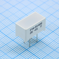 FYA-R1408ZG-01 Индикатор шкальный 1хLEDх14х7,5мм/зеленый/570нм/14-18мкд/белый матовый FORYARD pe382477 фото