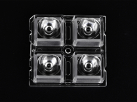 ALHB50D4LED3535T10G Групповая квадратная линза 2x2 на 4 светодиода 3535/3030 эфф=93%, ~10°, 50x50мм H:7.95мм PMMA ASAHI OPTICS pe520717 фото