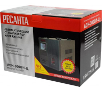 Стабилизатор напряжения АСН-3000/1-Ц 1ф 3кВт IP20 релейный 63/6/5 Ресанта pe582670 фото