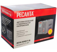 Стабилизатор напряжения АСН-5000/1-Ц 1ф 5кВт IP20 релейный 63/6/6 Ресанта pe582671 фото
