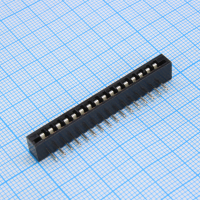 DS1020-16RT1D FPC разъем для шлейфа на плату угловой 16pin, шаг 2.54мм CONNFLY pe391439 фото