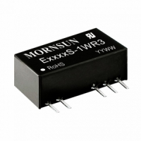 E0509S-1WR3 Преобразователь DC/DC 1 Вт, вход 5 VDC, c 2 выходами, SIP на плату MORNSUN pe1015824 фото
