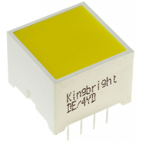 DE-4YD Индикатор шкальный /15х15мм/желтый/588нм/8-31мкд Kingbright pe102928 фото