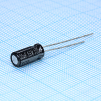 ECA1CHG101 Конденсатор алюминиевый электролитический 100мкФ ±20% 16В (5 х 11мм) радиальные выводы 2мм 110мА 1000час 105°С автомобильного применения россыпь PAN IND pe367632 фото