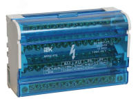 Шина на DIN-рейку в корпусе (кросс-модуль) ШНК 4х15 3L+PEN YND10-4-15-125 IEK pe695312 фото