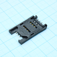 KLS1-SIM-010-6P-1-R SIM Card Connector Type; Without peg;Taping;6P;RoHS KLS pe307472 фото