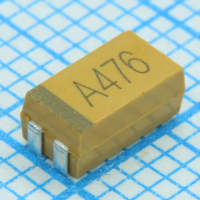 CA45-C016K476T Конденсатор танталовый твердотельный SMD типоразмер 2312, 16 В, 47 мкФ ±10%, 125°C XIANGYEE pe591121 фото