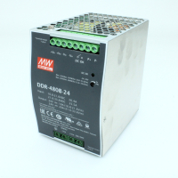 DDR-480B-24 DC-DC, 480Вт, вход 16.8…33.6 В DC, выход 24В/20А, рег.вых.24…28В, изоляция 4000В DC, в кожухе на DIN-рейку, 85.5х125.2х129.2мм, -40...+80°С Mean Well pe426001 фото